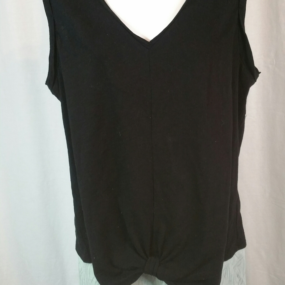 H by Bordeaux cotton tank